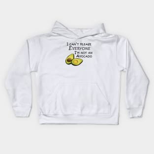 I'm Not An Avocado Kids Hoodie